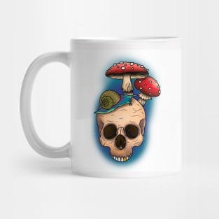 Mushroom Skull Mug